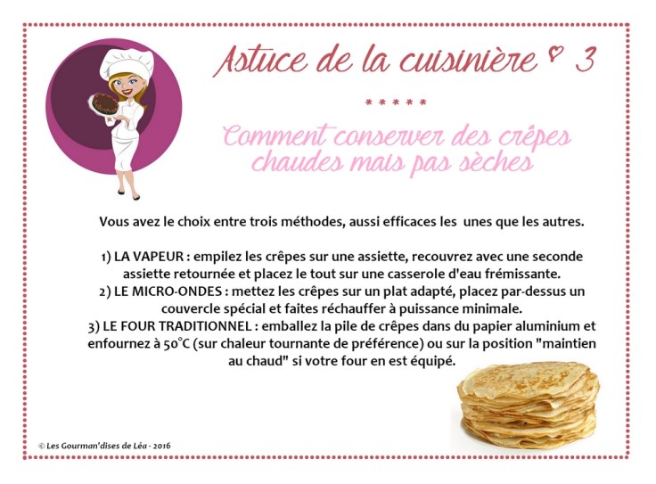 Astuce de la cuisinière n3