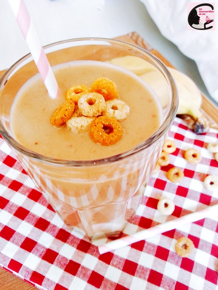 Smoothie Pomme Banane Cacahouète 1