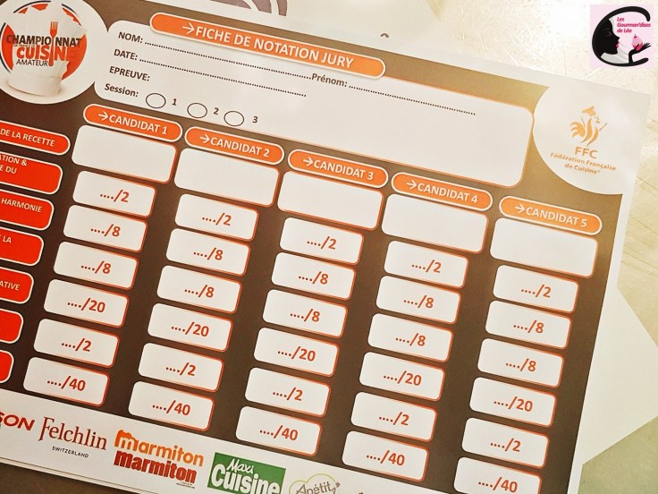 fédération française de cuisine, concours cuisine, cuisine, concours, jury, membre du jury, blog, blog cuisine, blogueuse, recettes, créations culinaires, parly 2, le Chesnay