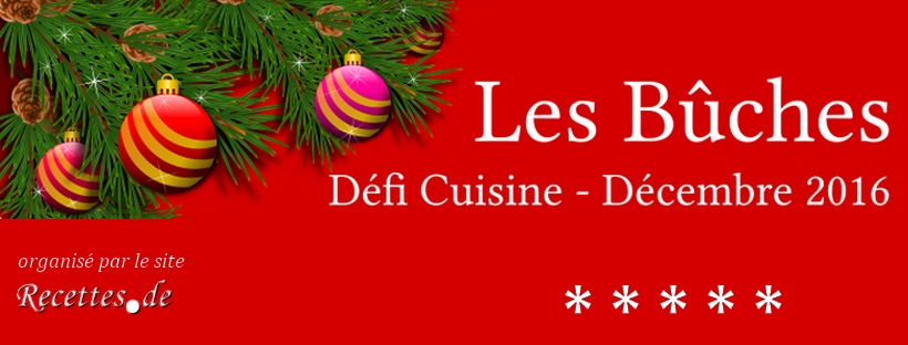 bûche, gâteaux, desserts, glace, Noël, bûches glacées, bûches sucrées, bûches salées, bûches pâtissières, concours, défi culinaire, idées pour repas Nöel, recettes.de