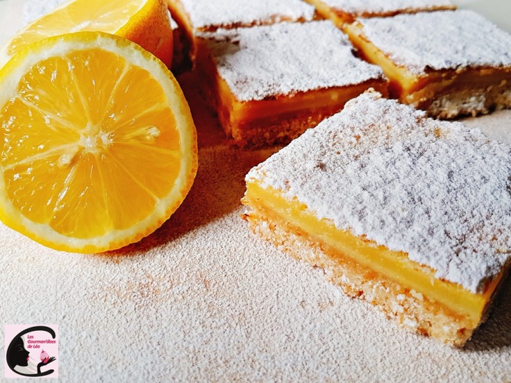 citron, gâteau citron, lemon square, lemon bar, lemon curd, noix de coco, gourmandise, gourmandises sucrées, pâtisserie, USA, cuisine américaine, recette américaine, dessert USA, sucre glace