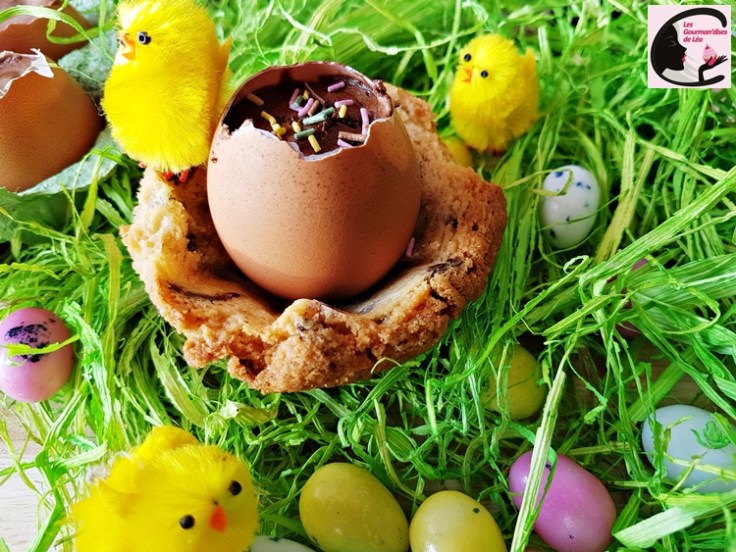paques, chocolat, mousse, mousse chocolat, oeuf, oeuf coque, oeuf de paques, nid, cookie, pépites de chocolat, cupcake, poussin, dessert, dessert original, gourmandise, tradition